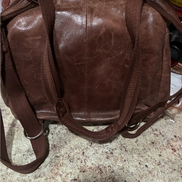 The Sak Brown Leather Backpack - Picture 3 of 4
